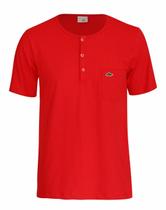 Camiseta Masculina com Botões Pau a Pique Camiseta Masculina com Botões Pau a Pique