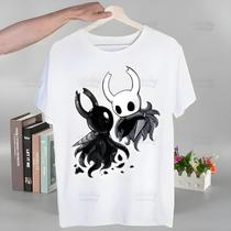 Camiseta Masculina Com Estampa De Desenho Animado Hollow Knight, Moda De Verão, Manga Curta, Top
