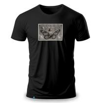 Camiseta Masculina com Estampa Liberdade é a Natureza da Alma 100 Algodão Fio 30.1 Freedom is the Nature of Soul Despertar da Consciência Zen Paz