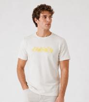 Camiseta Masculina Com Estampa Select Bege