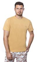 Camiseta Masculina Confort Premium Mostarda - CO2 Camiseta Masculina Confort Premium Mostarda - CO2