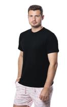 Camiseta Masculina Confort Premium Preta - CO2 Camiseta Masculina Confort Premium Preta - CO2