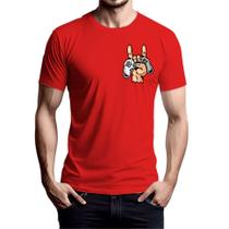 Camiseta Masculina Controle Gamer Varias Cores Malha Premium Camisa Básica