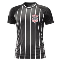 Camiseta Masculina Corinthians Bordado Raglan Licienciada - Camiseta Masculina Corinthians Bordado Raglan Licienciada -