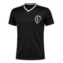 Camiseta Masculina Corinthians CP Gola Retilínea Licenciado - Camiseta Masculina Corinthians CP Gola Retilínea Licenciado -