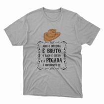 Camiseta Masculina Country Lançamento Bruto Cowboy Camisa de Algodão Premium