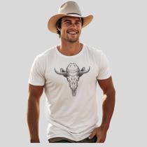 Camiseta Masculina Country Rodeio Pião Touro