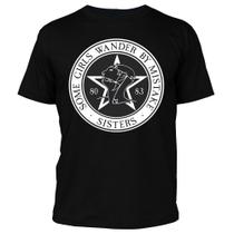 Camiseta masculina Dasantigas malha 100% algodão estampa Sisters Of Mercy - Some Girls Wander By