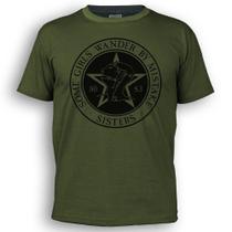 Camiseta masculina Dasantigas malha 100% algodão estampa Sisters Of Mercy - Some Girls Wander By