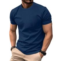 Camiseta Masculina de Academia Dry Fit Masculina Lisa Casual Treino Musculação