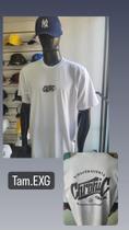 Camiseta masculina de algodão branca Camiseta masculina de algodão branca