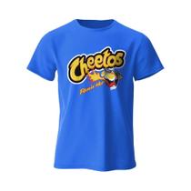 Camiseta Masculina de Algodão com Estampa de Desenho Animado
