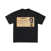 Camiseta Masculina De Algodão Com Estampa Gráfica Y2K, Gola Redonda, Manga Curta, Casual, Streetwear