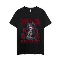 Camiseta Masculina De Algodão De Manga Curta 2025 Hot NEEDY GIRL OVERDOSE Moda Para Casais Camiseta Masculina De Algodão De Manga Curta 2025 Hot NEEDY GIRL OVERDOSE Moda Para Casais