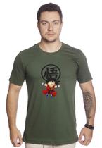 Camiseta Masculina De Algodão Dragon Ball Z Goku Esfera