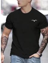 Camiseta Masculina de algodão manga curta marca de luxo moda top streetwear casual clássico