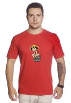 Camiseta Masculina De Algodão Monkey D. Luffy One Piece Barril