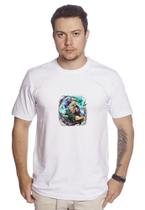 Camiseta Masculina De Algodão Monkey D. Luffy One Piece Zoro Efeito