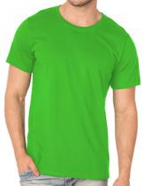 Camiseta Masculina de Algodão Premium Verde Limão - Conforto e Estilo Camiseta Masculina de Algodão Premium Verde Limão - Conforto e Estilo