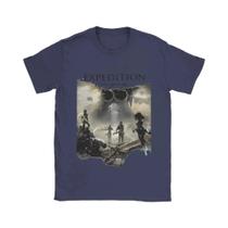 Camiseta Masculina De Algodão Puro Com Humor Clair Obscur Expedition 33 Game Manga Curta Com Gola Camiseta Masculina De Algodão Puro Com Humor Clair Obscur Expedition 33 Game Manga Curta Com Gola