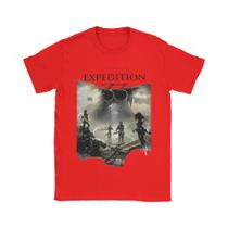 Camiseta Masculina De Algodão Puro Com Humor Clair Obscur Expedition 33 Game Manga Curta Com Gola