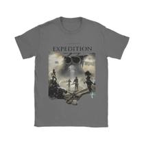 Camiseta Masculina De Algodão Puro Com Humor Clair Obscur Expedition 33 Game Manga Curta Com Gola Camiseta Masculina De Algodão Puro Com Humor Clair Obscur Expedition 33 Game Manga Curta Com Gola