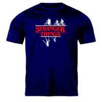 Camiseta Masculina De Algodão Série Stranger Things Ótima Qualidade Confortável Unissex
