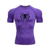 Camiseta Masculina De Compressão De Secagem Rápida, Manga Curta, Fitness, Corrida, Academia,