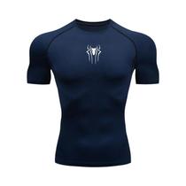 Camiseta Masculina De Compressão De Secagem Rápida, Manga Curta, Fitness, Corrida, Academia,
