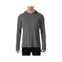 Camiseta Masculina de Manga Comprida UV - Respirável, Secagem Rápida e Casual