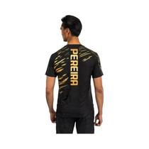 Camiseta Masculina De Secagem Rápida Preta/Dourada UFC Fight Night Champion Walkout Da Venum 2025