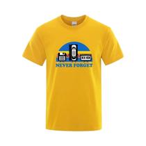 Camiseta Masculina De Verão Com Estampa Sarcástica De Música, Engraçada, Em Mistura De Algodão,