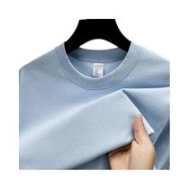 Camiseta Masculina De Verão De Marca De Alta Qualidade Em Algodão, Manga Curta, Gola Redonda,