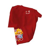 Camiseta Masculina De Verão Em Algodão, Corte Solto, Gola Redonda, Estampa De Desenho Animado,