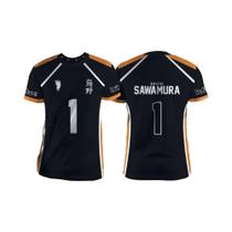 Camiseta Masculina De Verão Haikyuu Hinata Anime Cosplay Manga Curta 2025 Moda