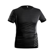 Camiseta Masculina De Verão Para Corrida, Tecido De Seda Gelada, Secagem Rápida, Estampa Reflexiva,