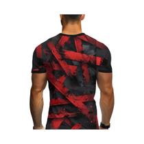 Camiseta Masculina De Verão Respirável Com Estampa 3D, Gola Redonda, Manga Curta, Casual E Moderna