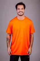 Camiseta Masculina - Deserted Beach - Laranja Camiseta Masculina - Deserted Beach - Laranja