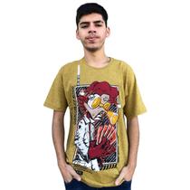 Camiseta Masculina Detalhada Slim Importada