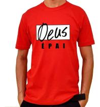 Camiseta Masculina Deus É Pai Evangélica Moda Gospel