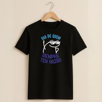Camiseta Masculina Dia dos Pais Estampa Dia De Quem Sempre Tem Razão 143 Presente Carinho Amo Filhos