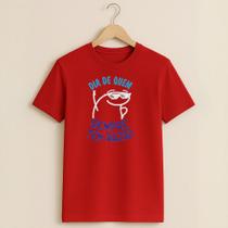 Camiseta Masculina Dia dos Pais Estampa Dia De Quem Sempre Tem Razão 143 Presente Carinho Amo Filhos