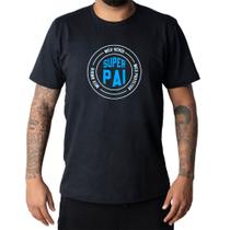 Camiseta Masculina Dia Dos Pais Super Pai Meu Herói