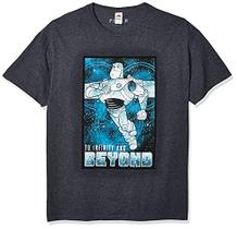 Camiseta masculina Disney com estampa Toy Story Buzz Lightyear Infinity Beyond, mescla carvão, média