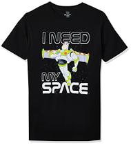 Camiseta masculina Disney com estampa Toy Story Buzz Need My Space, preta, 4XG EUA