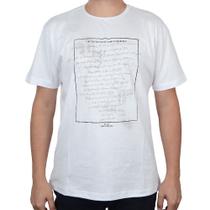 Camiseta Masculina Dixie MC Branco - 111940 Camiseta Masculina Dixie MC Branco - 111940