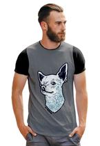 Camiseta Masculina Dog Tatoo Trap Style T Shirt