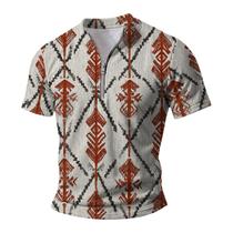 Camiseta masculina Domirica Gym Quick Dry Half Zip Summer 5GG Camiseta masculina Domirica Gym Quick Dry Half Zip Summer 5GG