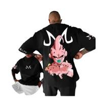 Camiseta Masculina Dragon Ball Majin Buu Puro Mal Algodão Manga Curta Anime Para Meninos E Crianças Camiseta Masculina Dragon Ball Majin Buu Puro Mal Algodão Manga Curta Anime Para Meninos E Crianças