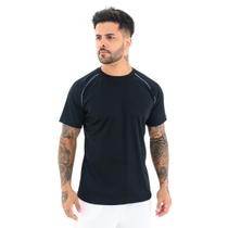 Camiseta Masculina Dry Fit Básica Lisa Academia Treino